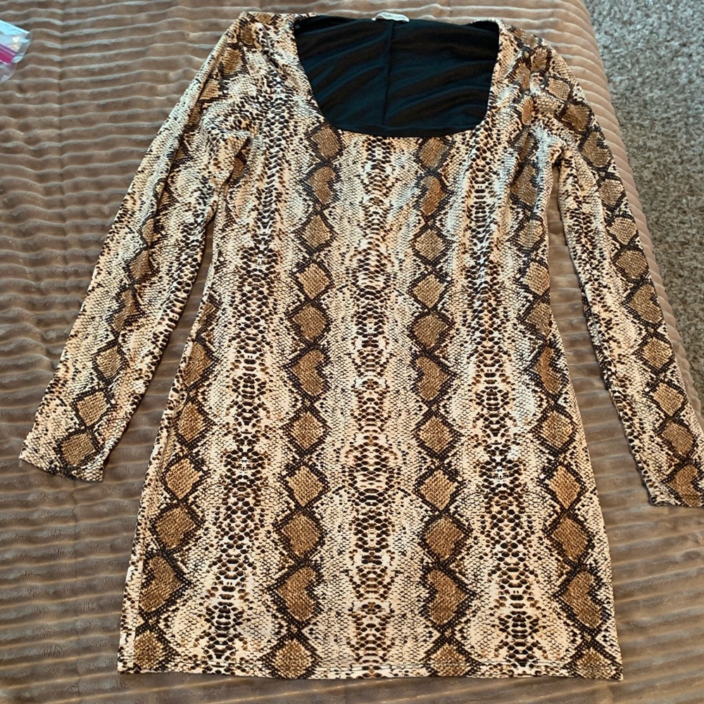 Snakeskin  Dress